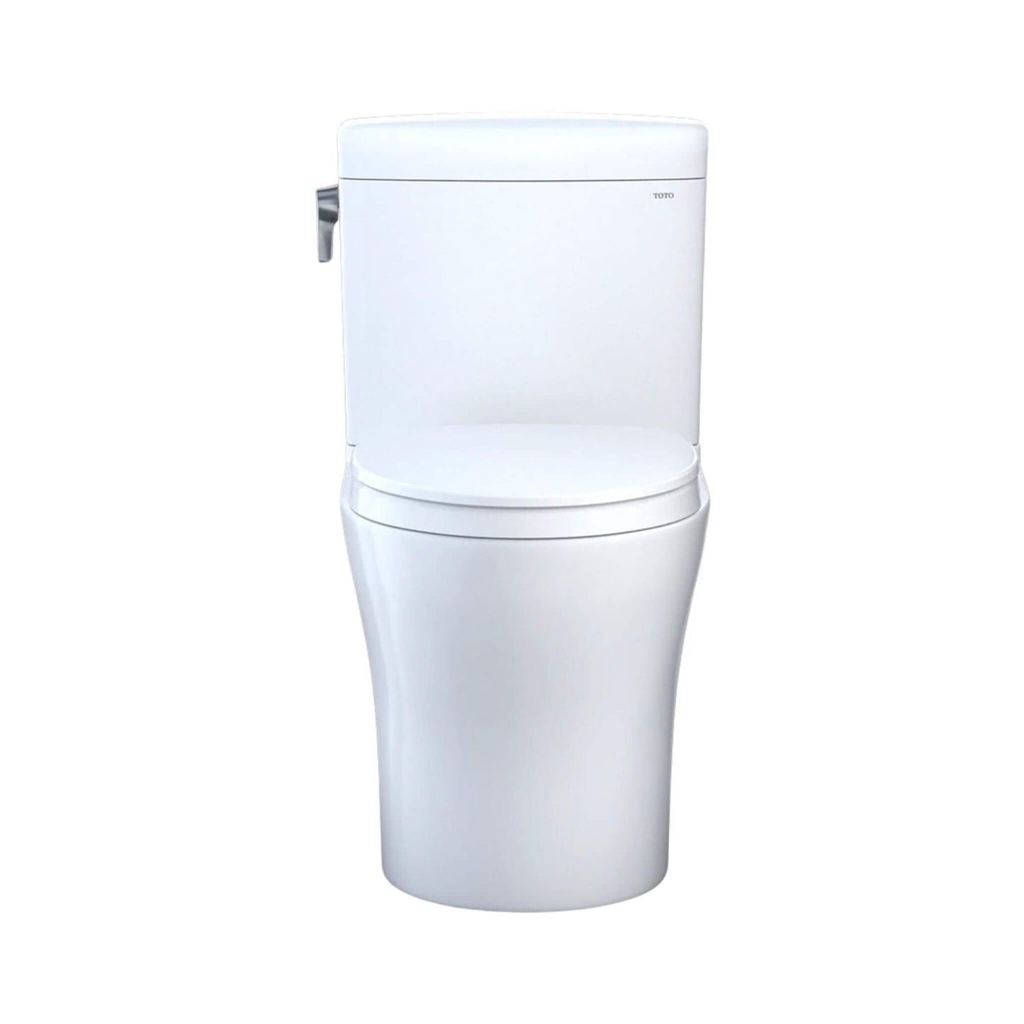 TOTO Aquia IV Cube Dual Flush Universal Height Toilet with Soft Close Bidet Seat