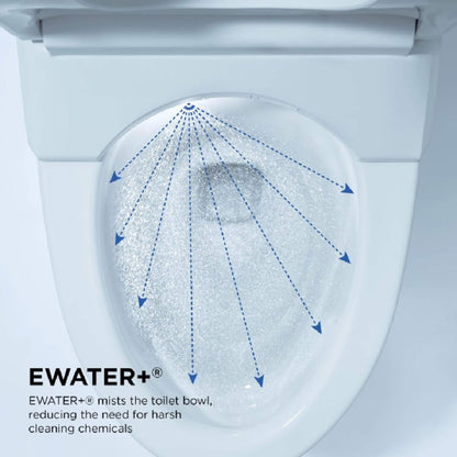 TOTO Neorest RS Dual Flush Elongated Chair Height Toilet with Integrated Smart Bidet Seat