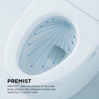 TOTO Neorest RS Dual Flush Elongated Chair Height Toilet with Integrated Smart Bidet Seat