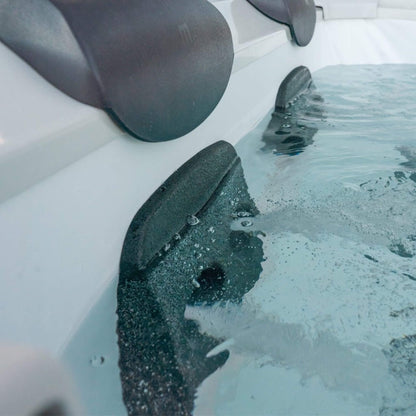MSpa F-OS063W Oslo Supreme 6-Person 120 Jets Square Spa with LED Lights & Integrated App Control