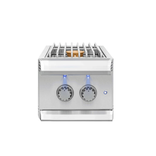 Muscle Built-In Double Side Burner