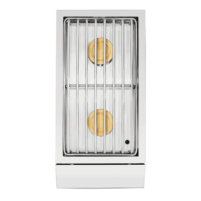 Muscle Built-In Double Side Burner