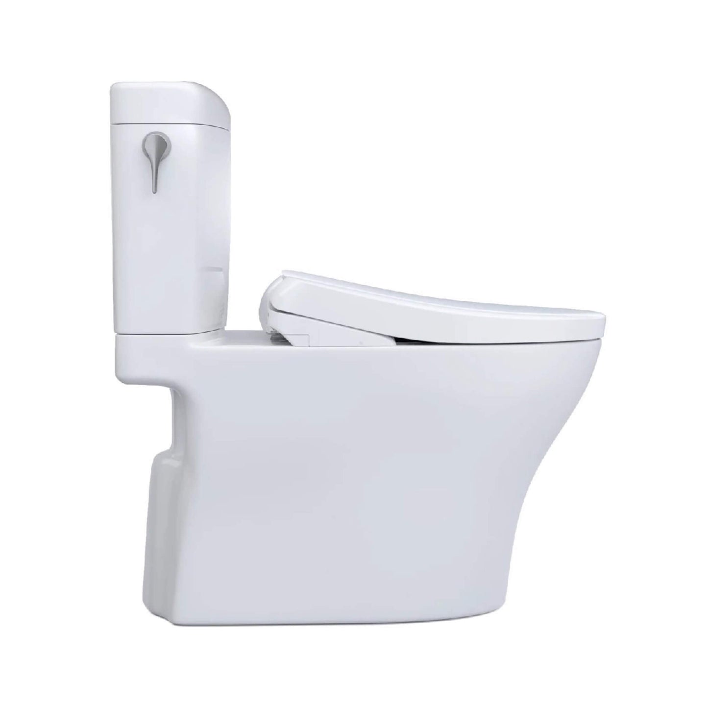 TOTO Aquia IV Cube Washlet S7 with 1.28 GPF and 0.9 Elongated Bidet Toilet