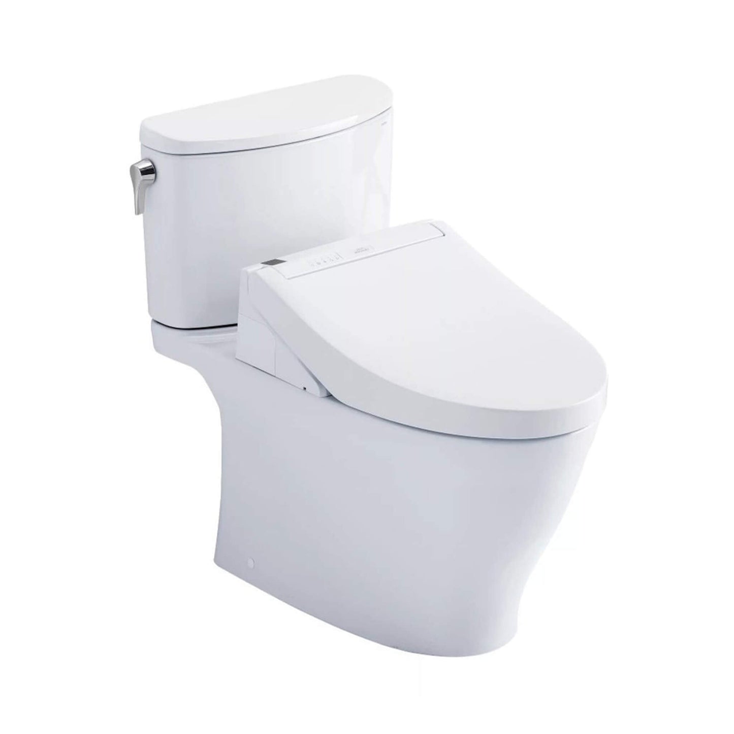 TOTO Nexus Two Piece Toilet 1.28 GPF Elongated Toilet Included C5 Bidet Seat