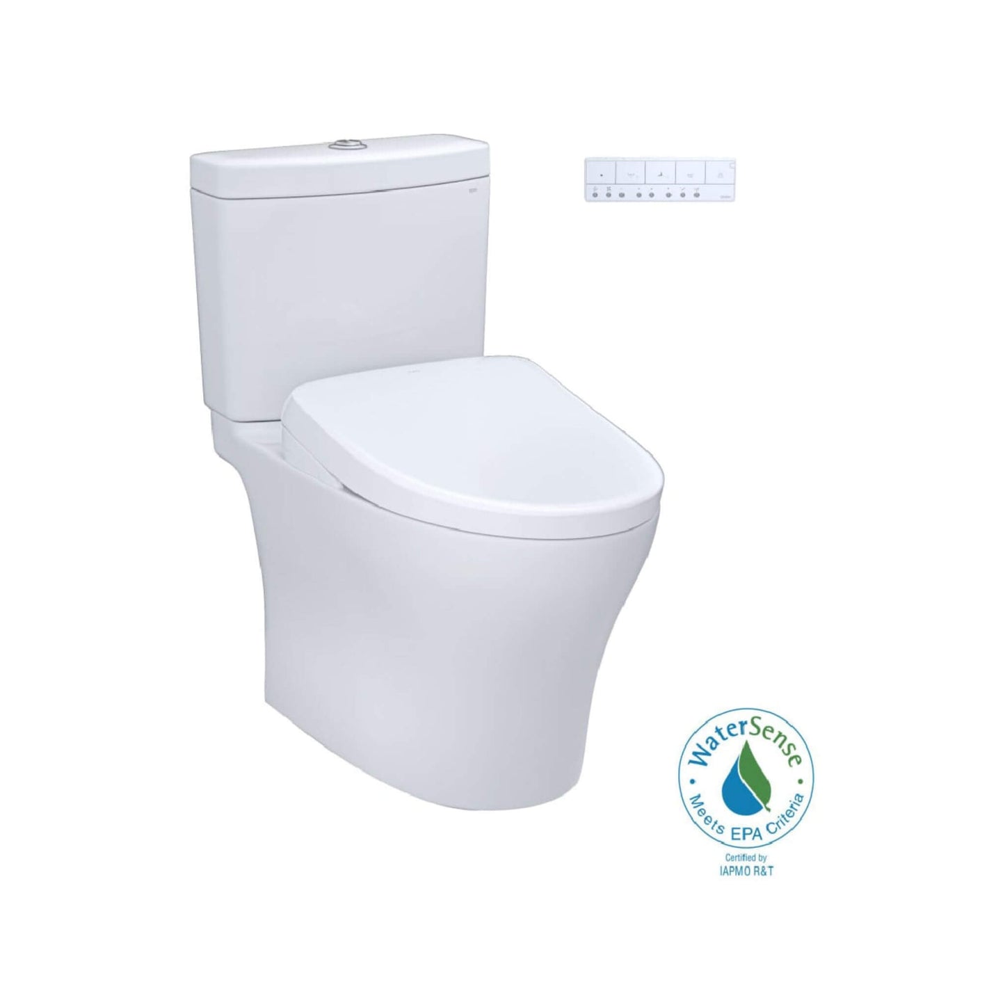 TOTO Nexus 1.28 GPF Elongated Chair Height Toilet with Washlet S7