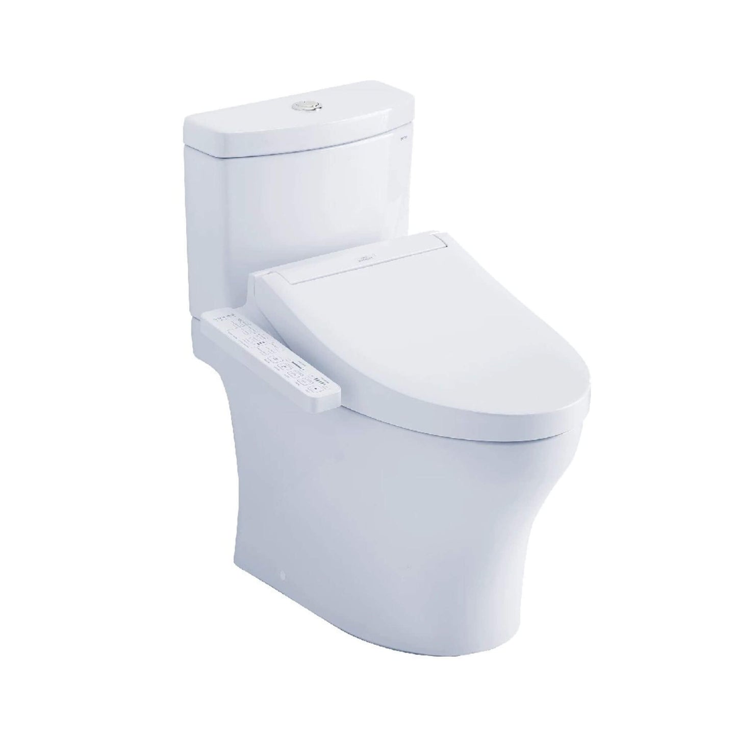 TOTO Aquia IV Washlet C2 with 1.28 GPF and 0.9 GPF Universal Height Elongated Bidet Toilet