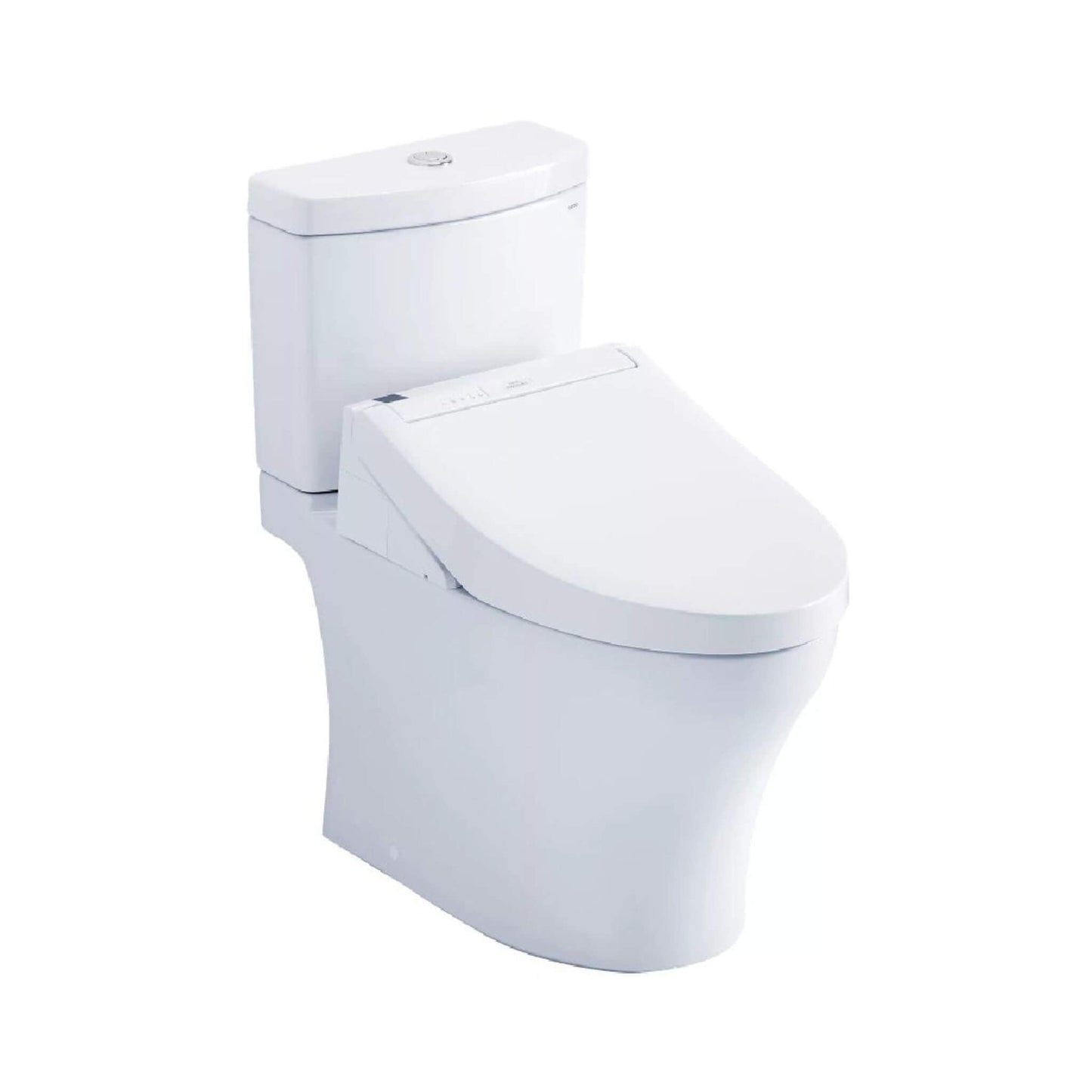 TOTO Aquia IV 1.28 GPF And 0.9 GPF Universal Height Elongated Bidet Seat Toilet
