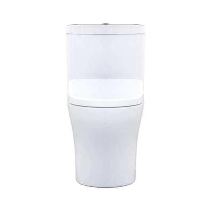 TOTO Aquia IV Dual Flush Elongated Chair Height Toilet with Washlet S7A