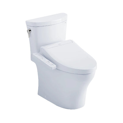 TOTO Aquia IV Arc 1.28 GPF And 0.9 GPF Elongated Toilet with Washlet C2 and Left Hand Lever