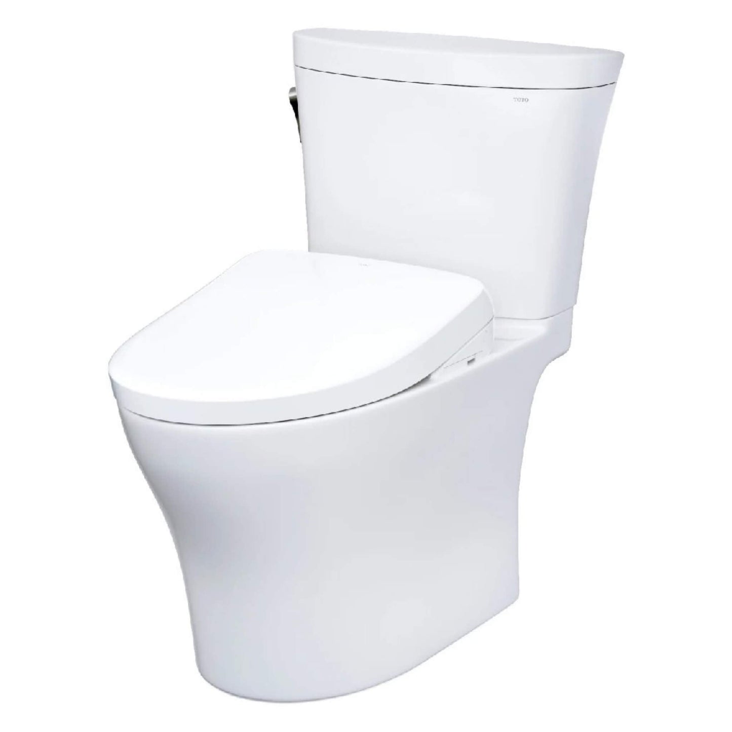 TOTO Aquia IV Arc Dual Flush Universal Height Toilet with Washlet S7 Bidet Seat
