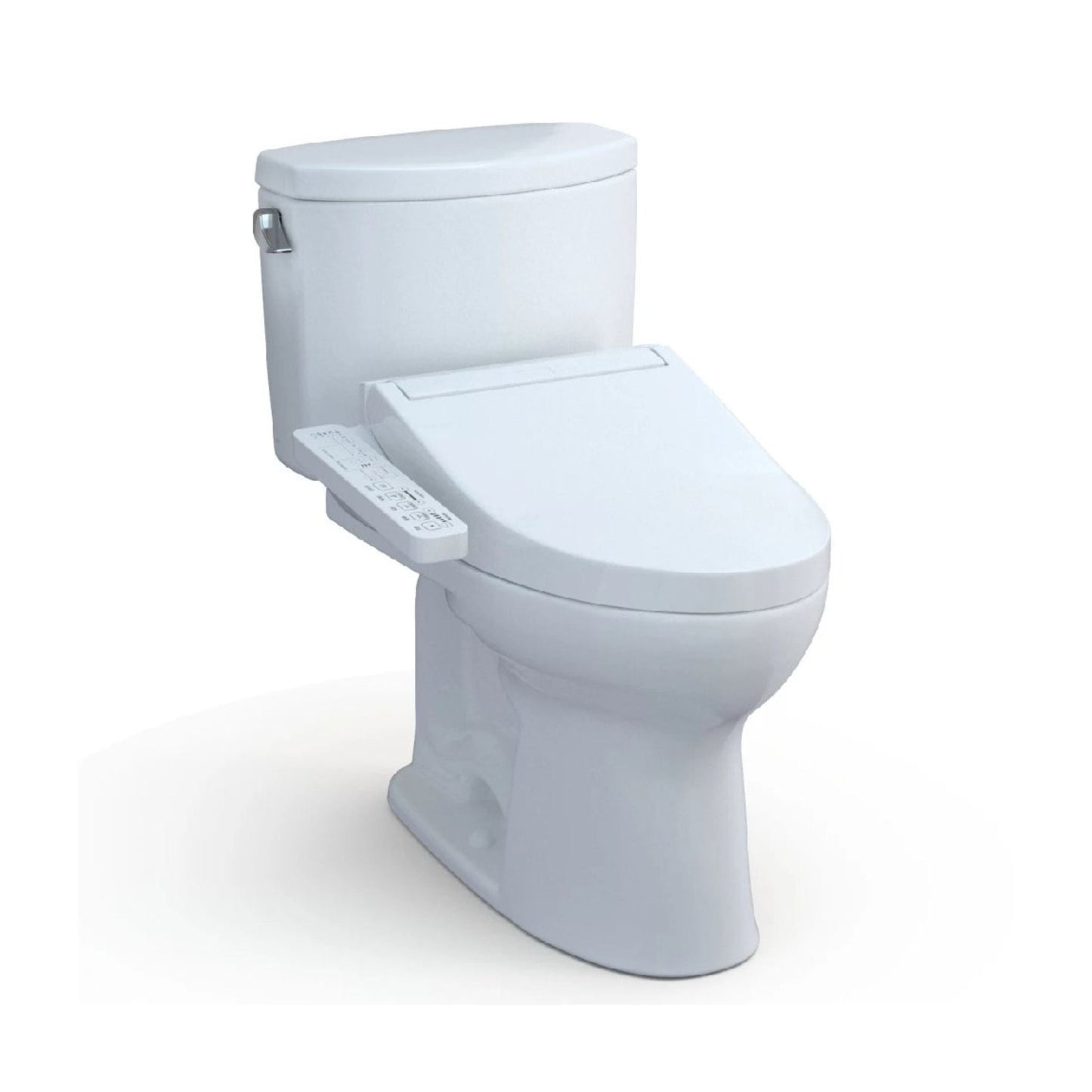 TOTO Drake II Washlet C2 Bidet Seat with 1.28 GPF Elongated Toilet