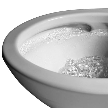 TOTO Drake II 1.28 GPF with Washlet C5 Elongated Soft Close Bidet Toilet
