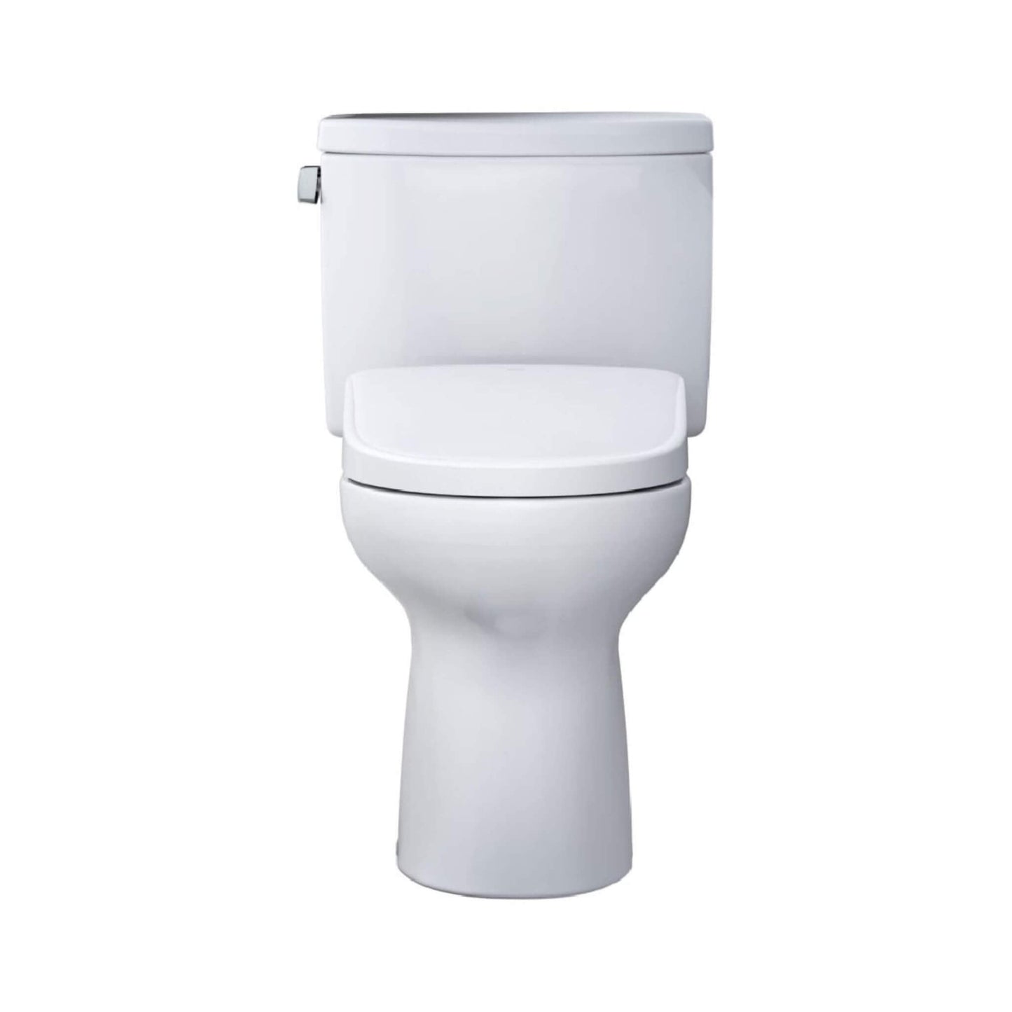 TOTO Drake II 1.28 GPF Elongated Chair Height Toilet with Washlet S7 Bidet Seat
