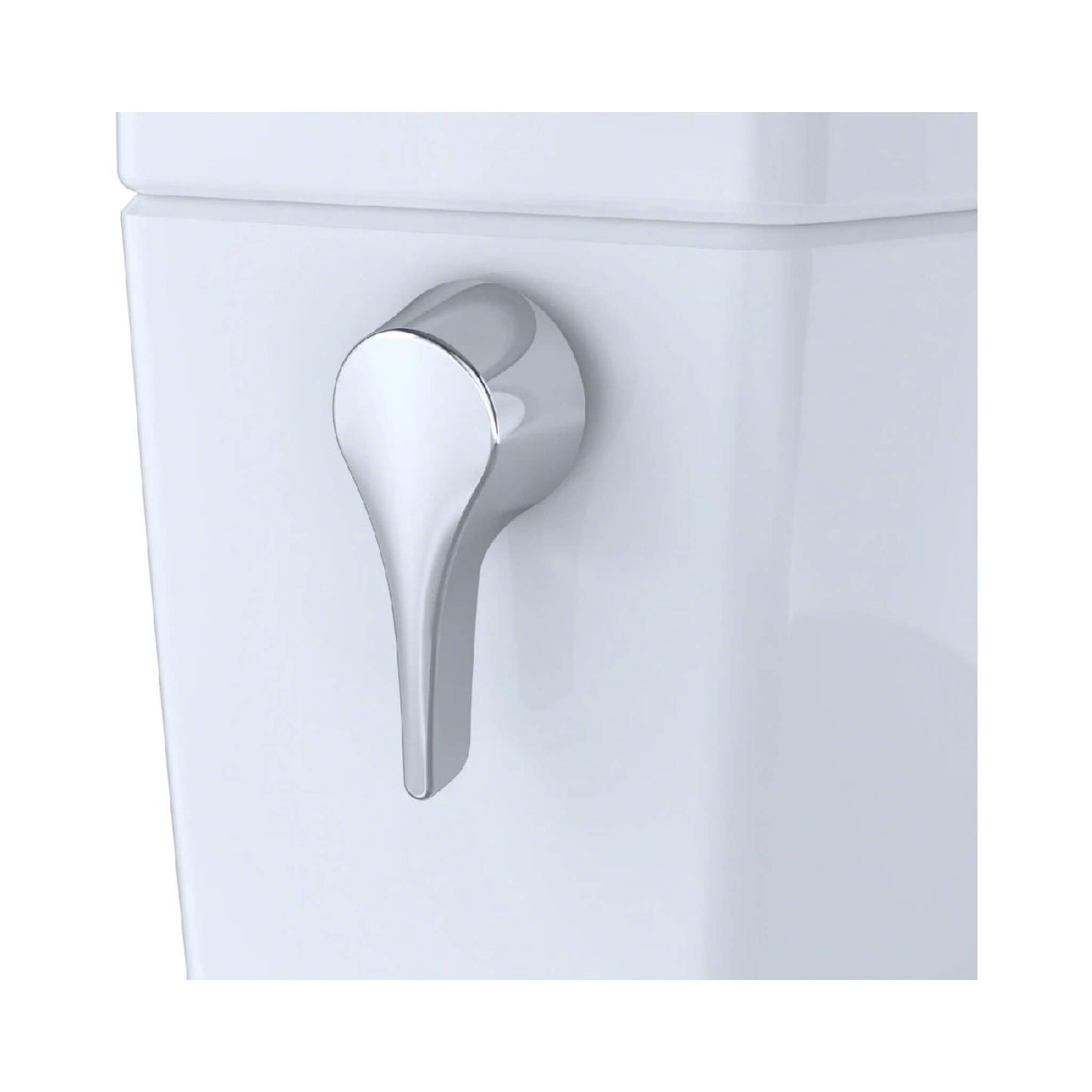 TOTO Drake II 1 GPF Elongated Chair Height Toilet with Washlet S7A Bidet Seat