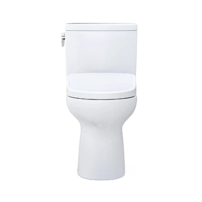 TOTO Drake II 1 GPF Elongated Chair Height Toilet with Washlet S7A Bidet Seat