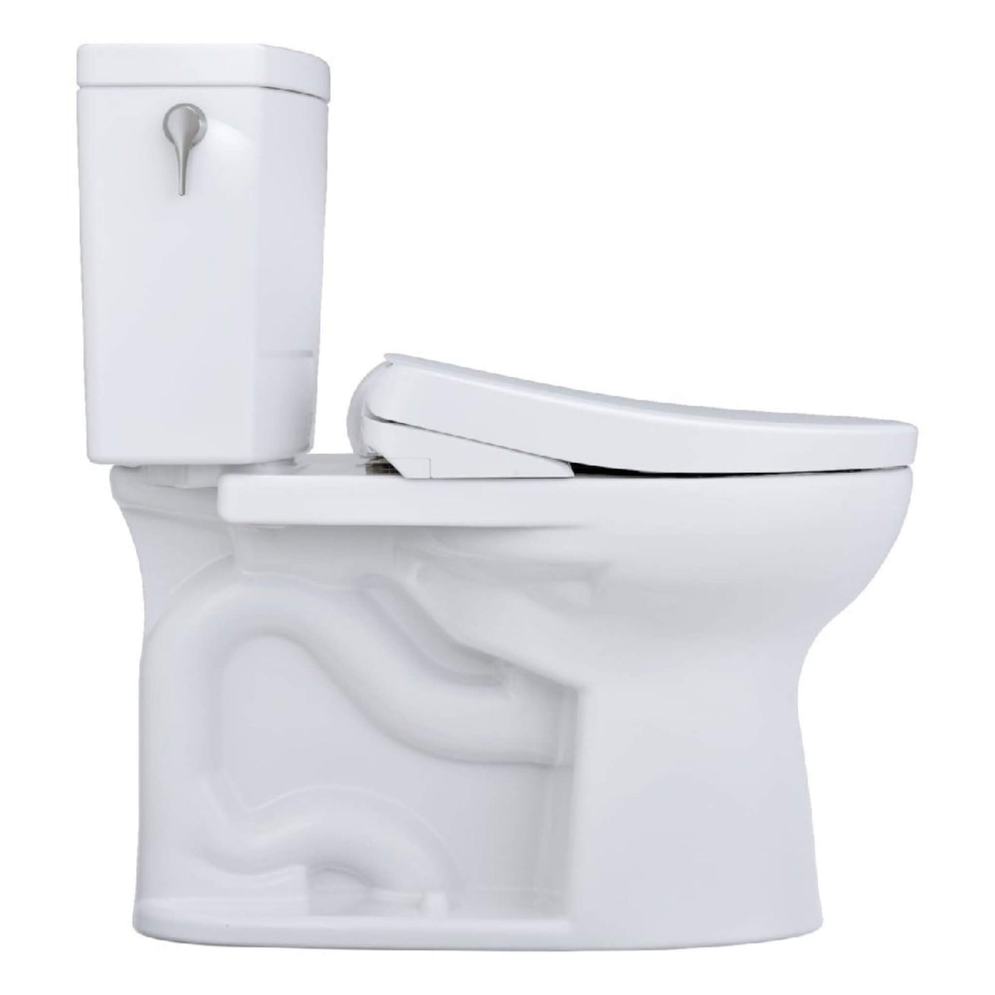 TOTO Drake II Washlet S7 And 1.0 GPF Elongated Chair Height Bidet Toilet