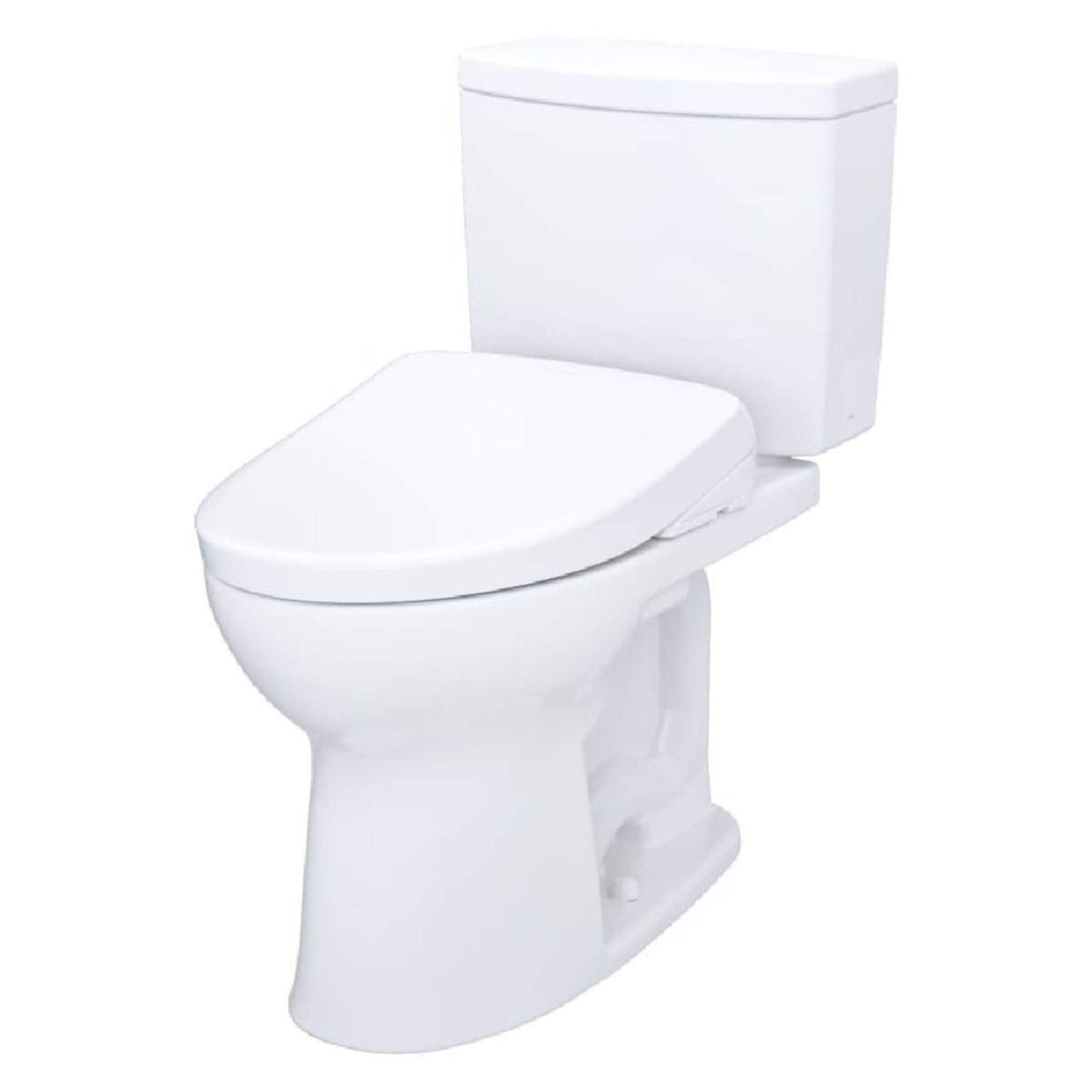TOTO Drake II Washlet S7 And 1.0 GPF Elongated Chair Height Bidet Toilet