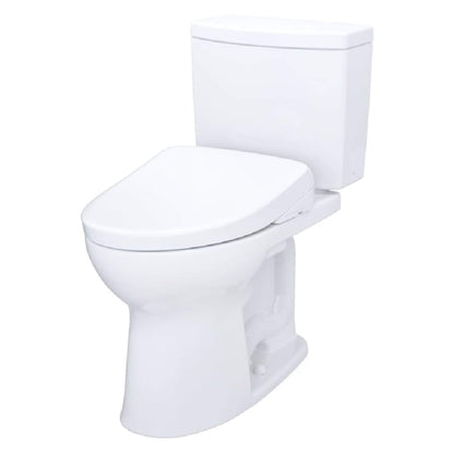 TOTO Drake II Washlet S7 And 1.0 GPF Elongated Chair Height Bidet Toilet