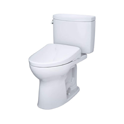 TOTO Drake II 1.28 GPF Chair Height Toilet with S7A Tornado Flush and Night Light