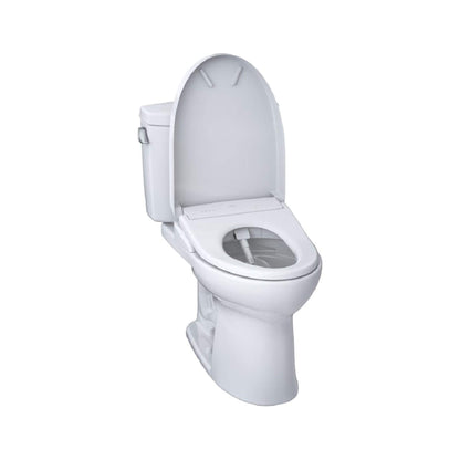 TOTO Drake II 1.28 GPF Chair Height Toilet with S7A Tornado Flush and Night Light