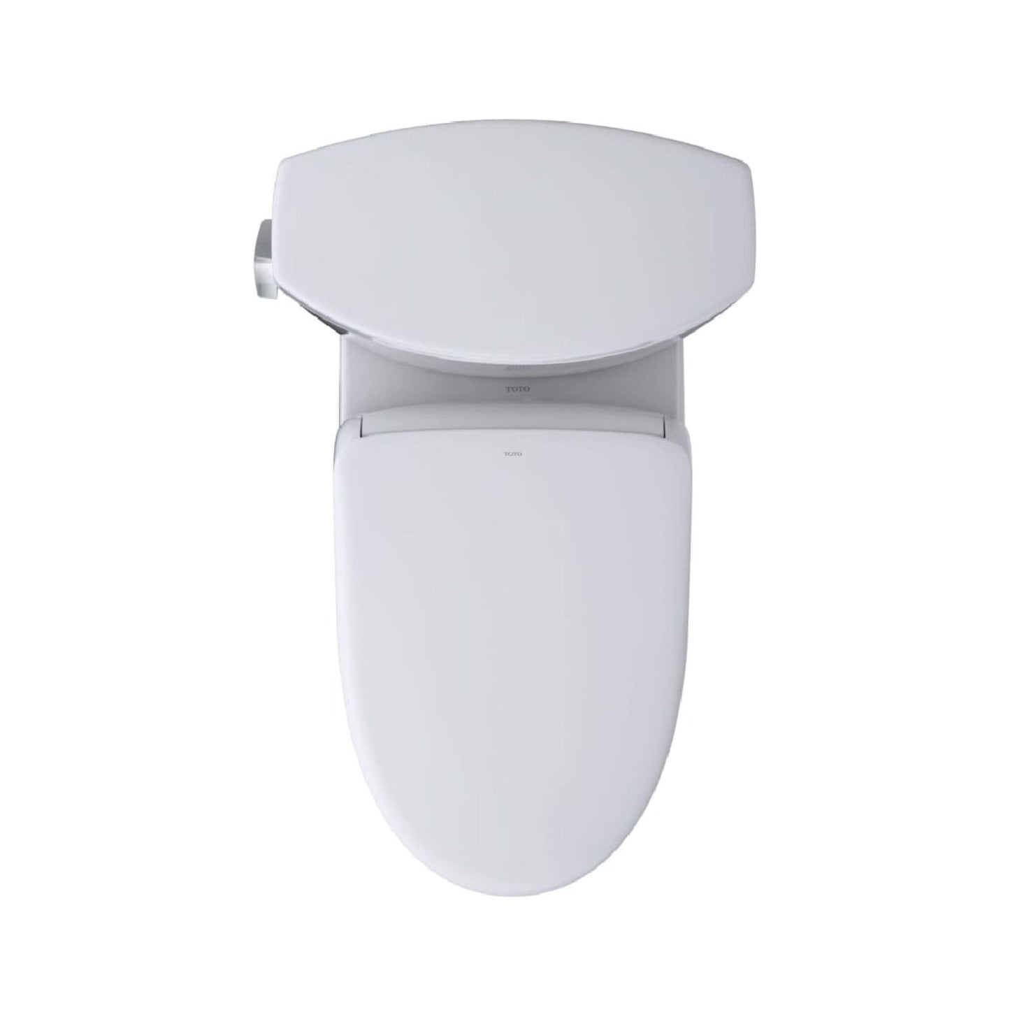 TOTO Drake II 1.28 GPF Chair Height Toilet with S7A Tornado Flush and Night Light