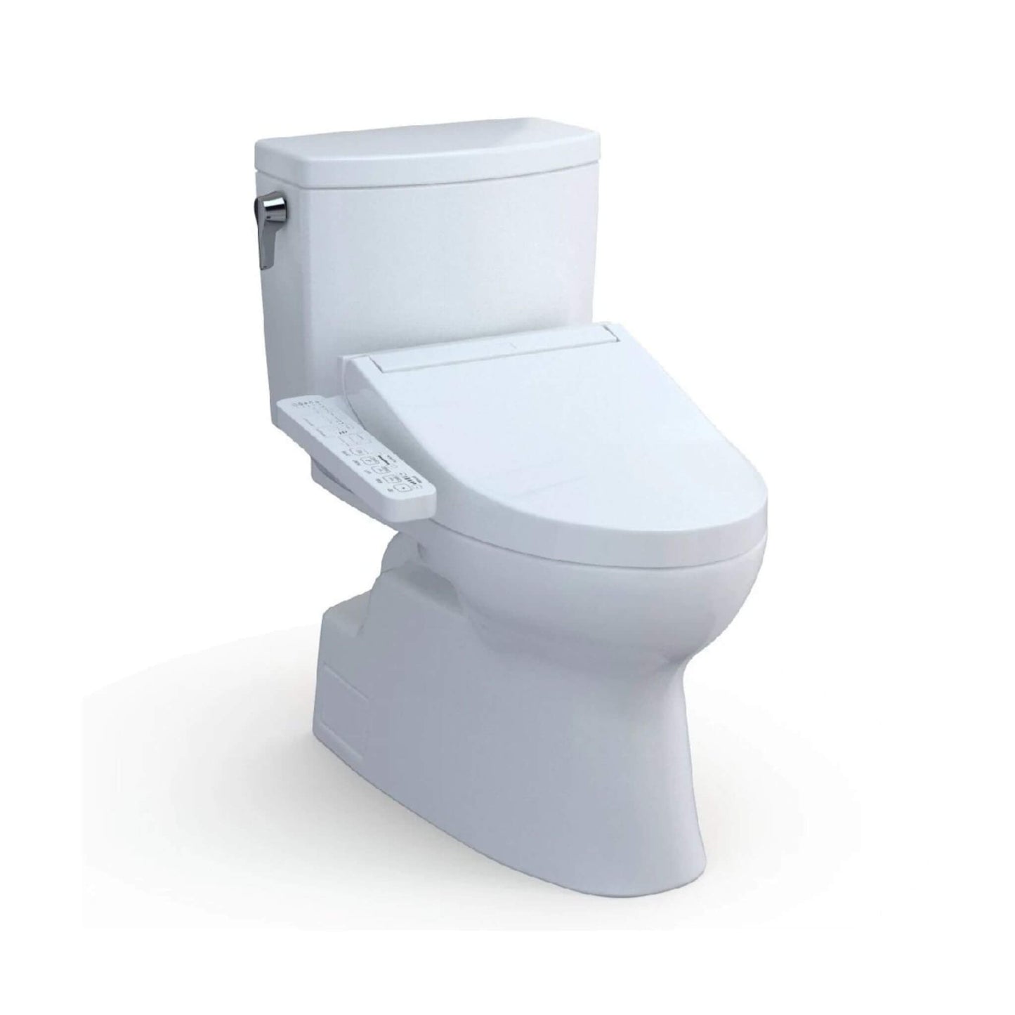 TOTO Vespin II 1.0 GPF Elongated Toilet with C2 Bidet Seat and Left Hand Lever