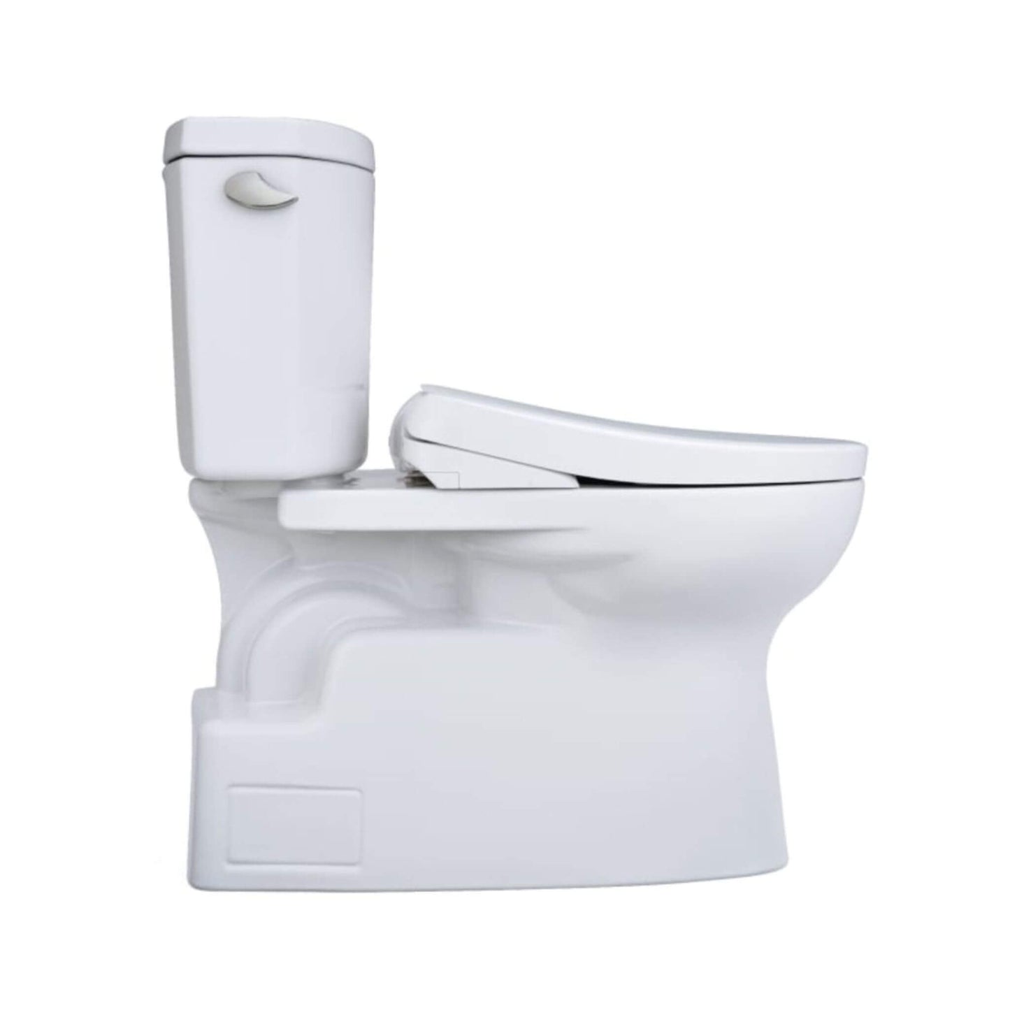 TOTO Vespin II 1.28 GPF Chair Height Elongated Toilet with Washlet+ S7 Bidet Seat