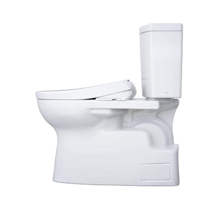 TOTO Vespin II 1 GPF EWater Elongated Toilet with Washlet S7 Bidet Seat and Night Light