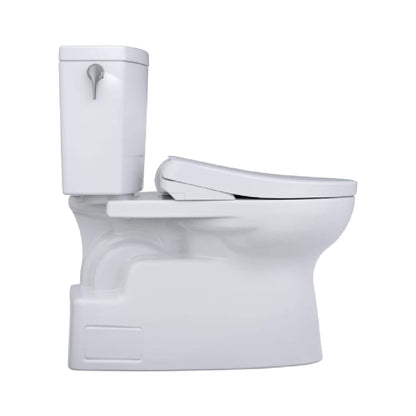 TOTO Vespin II 1 GPF Elongated Chair Height Toilet with Washlet S7A Auto Open Bidet Seat