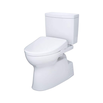 TOTO Vespin II 1 GPF Elongated Chair Height Toilet with Washlet S7A Auto Open Bidet Seat