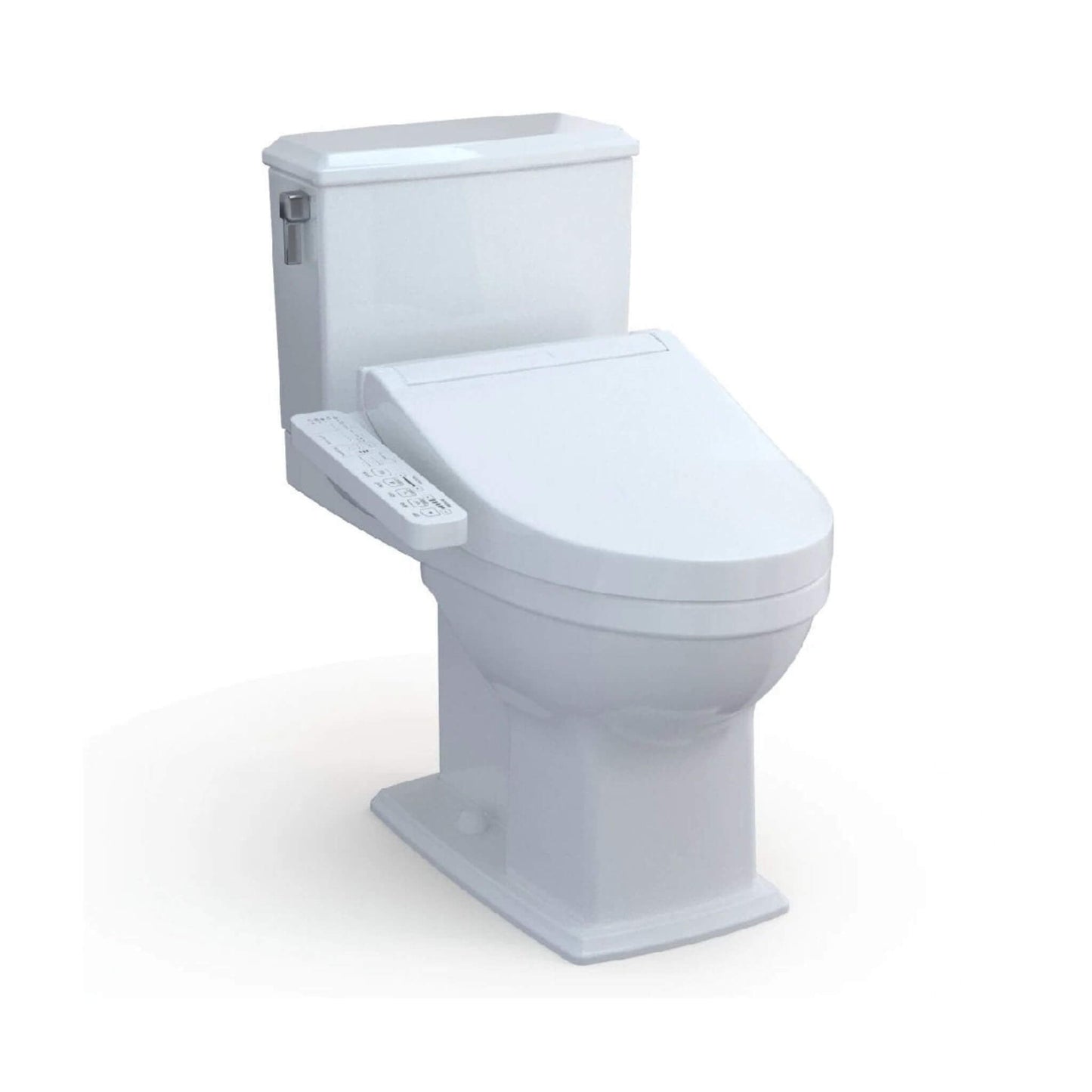TOTO Connelly 1.28 GPF and 0.9 GPF Universal Height Toilet with Washlet C2 Bidet Seat