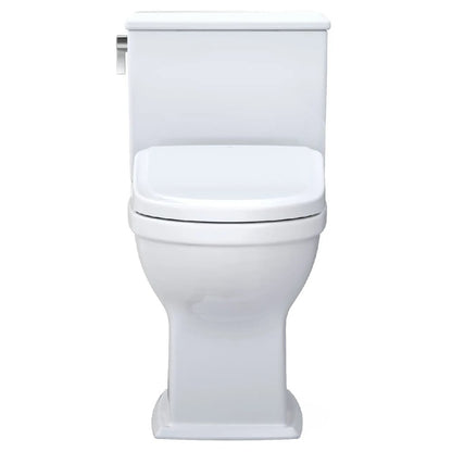 TOTO Connelly 0.9 GPF and 1.28 GPF Dual Flush Elongated Cefiontect Toilet with Washlet S7 Bidet Seat