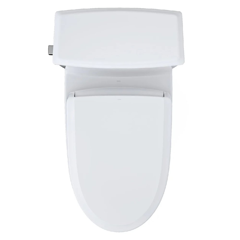 TOTO Connelly 0.9 GPF and 1.28 GPF Dual Flush Elongated Cefiontect Toilet with Washlet S7 Bidet Seat