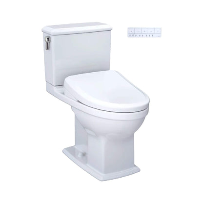 TOTO Connelly 1.28 GPF and 0.9 GPF Elongated Toilet with S7A Auto Open Bidet Seat