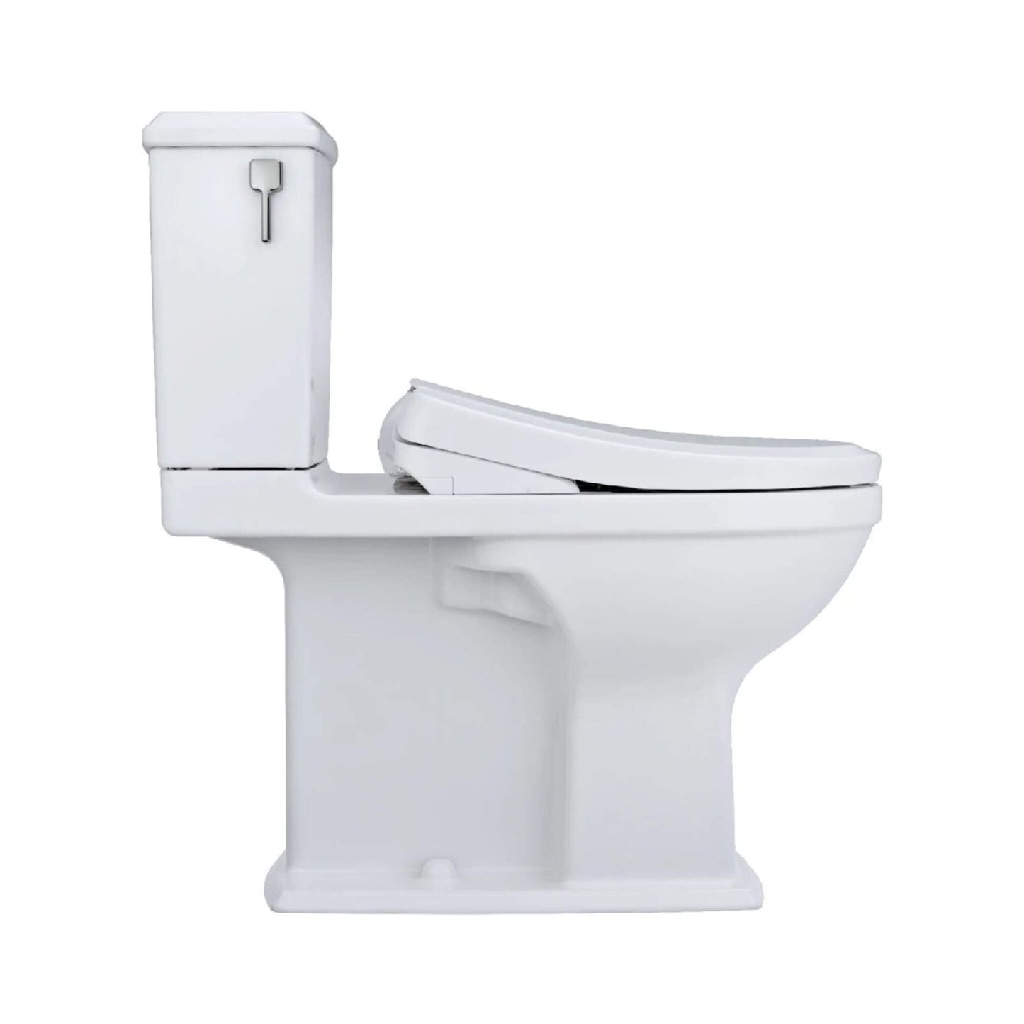 TOTO Connelly 1.28 GPF and 0.9 GPF Elongated Toilet with S7A Auto Open Bidet Seat