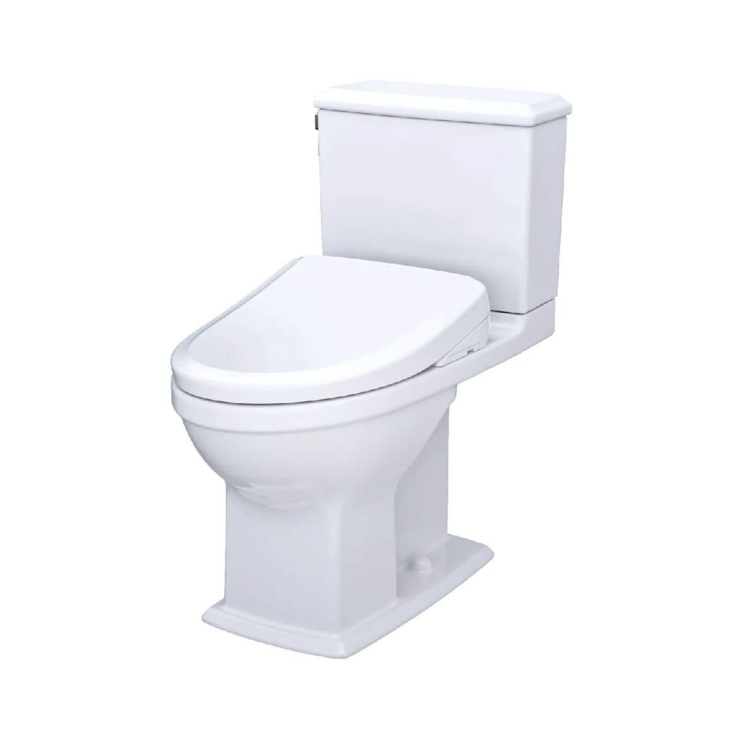 TOTO Connelly 1.28 GPF and 0.9 GPF Elongated Toilet with S7A Auto Open Bidet Seat