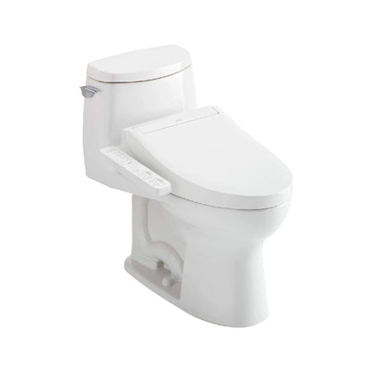 TOTO Ultramax II Washlet C2 and 1.0 GPF One Piece Toilet Elongated Bidet Toilet