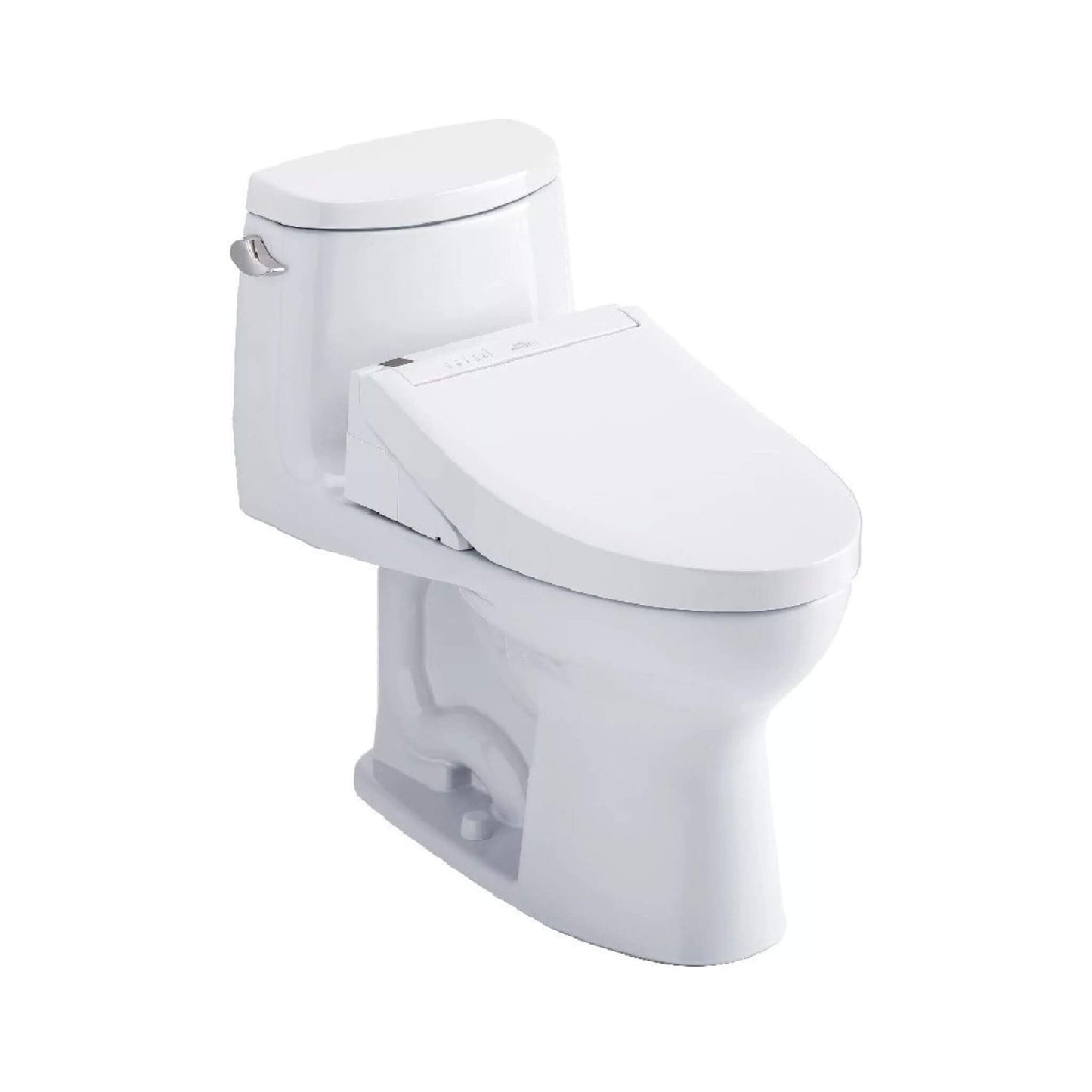 TOTO Ultramax II 1.28 GPF One Piece Elongated Toilet with Washlet C5 Bidet Seat