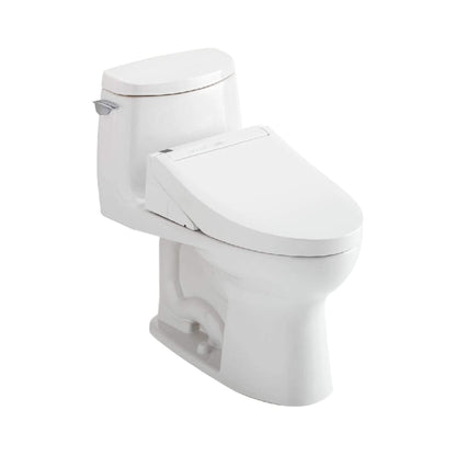 TOTO Ultramax II 1G Washlet C5 and 1.0 GPF Elongated Toilet with Left Hand Lever