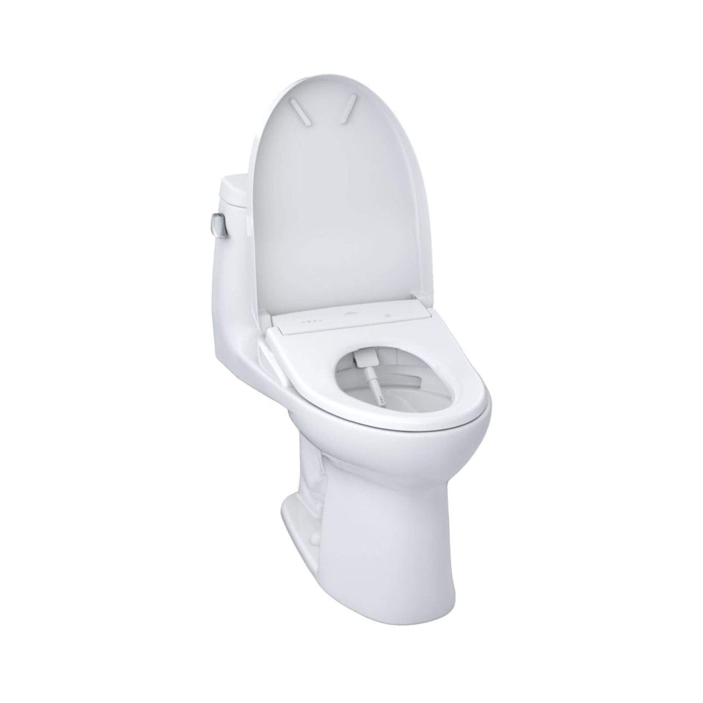 TOTO Ultramax II 1.28 GPF One Piece Elongated Chair Height with Washlet S7 Bidet Seat Soft Close