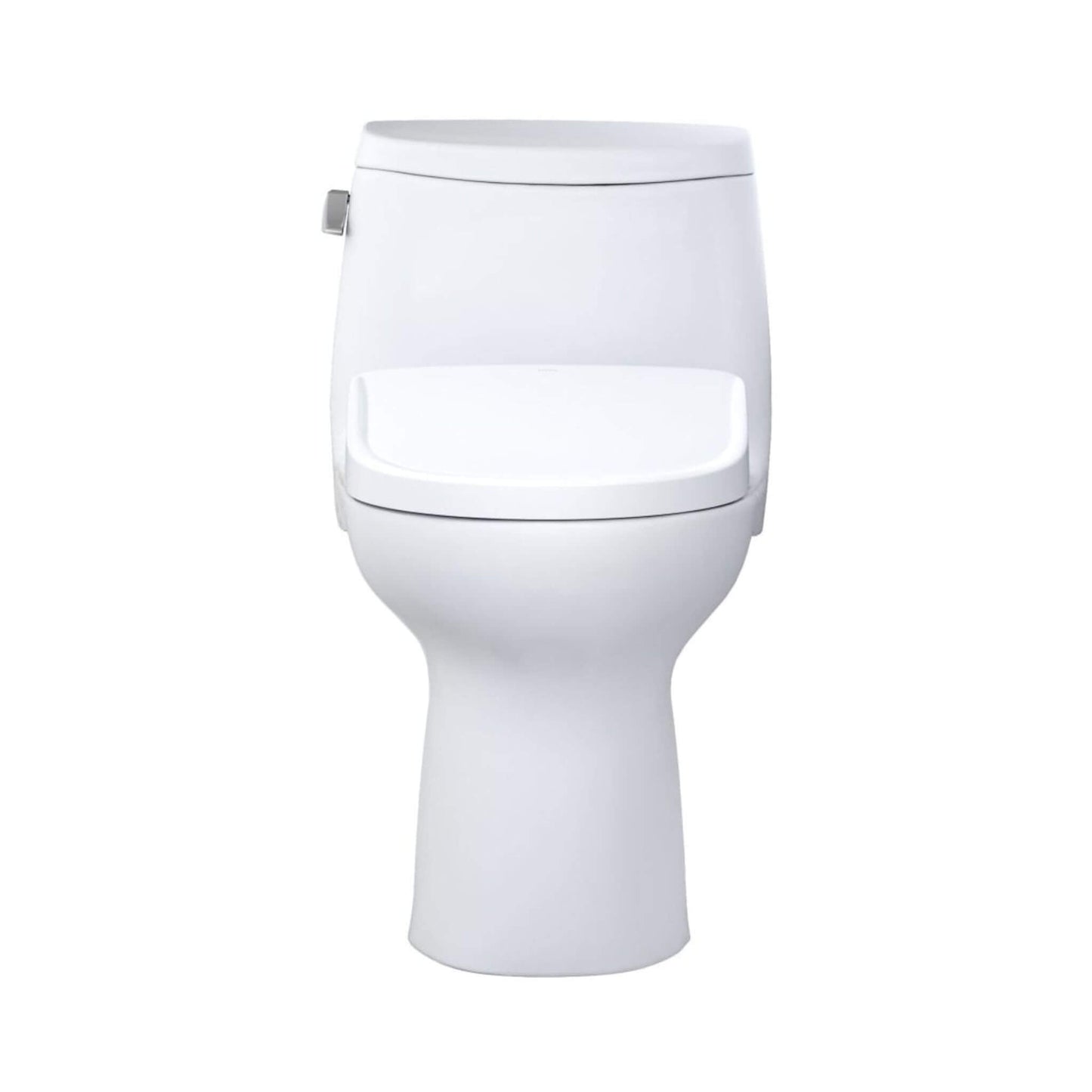 TOTO Ultramax II 1.28 GPF One Piece Elongated Chair Height with Washlet S7 Bidet Seat Soft Close