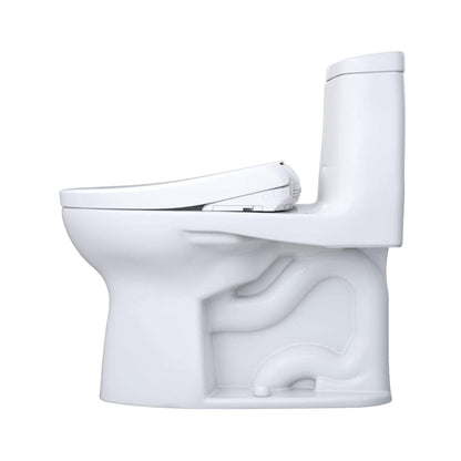 TOTO Ultramax II 1.28 GPF One Piece Elongated Chair Height with Washlet S7 Bidet Seat Soft Close