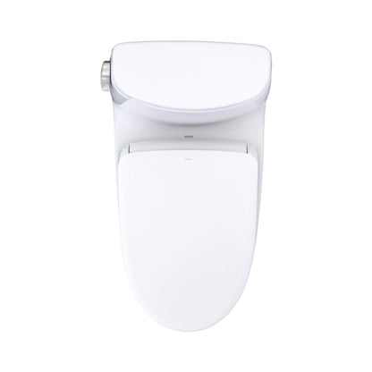 TOTO Ultramax II 1.28 GPF One Piece Elongated Chair Height with Washlet S7 Bidet Seat Soft Close