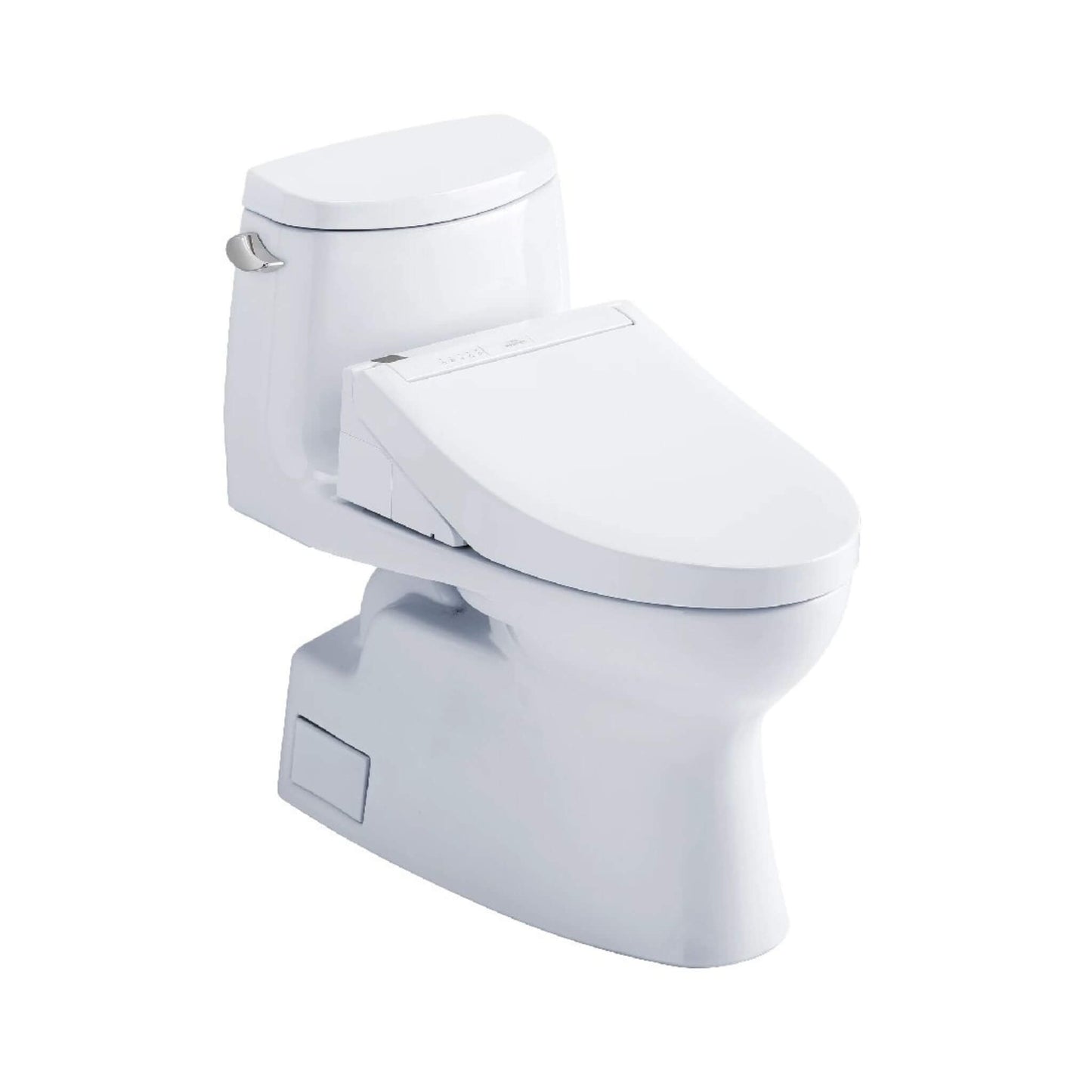 TOTO Carlyle II 1.28 GPF One Piece Elongated Toilet with Washlet C5 Bidet Seat