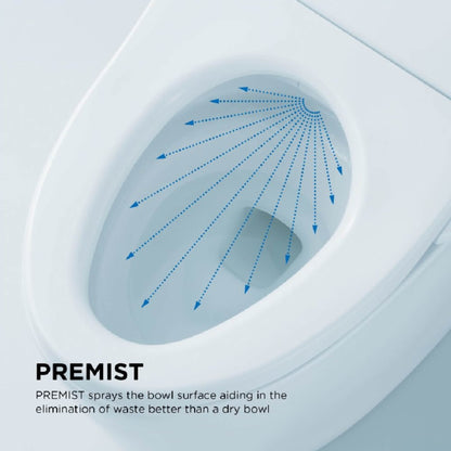 TOTO Legato 1.28 GPF Elongated Toilet and Washlet C2 Bidet Seat