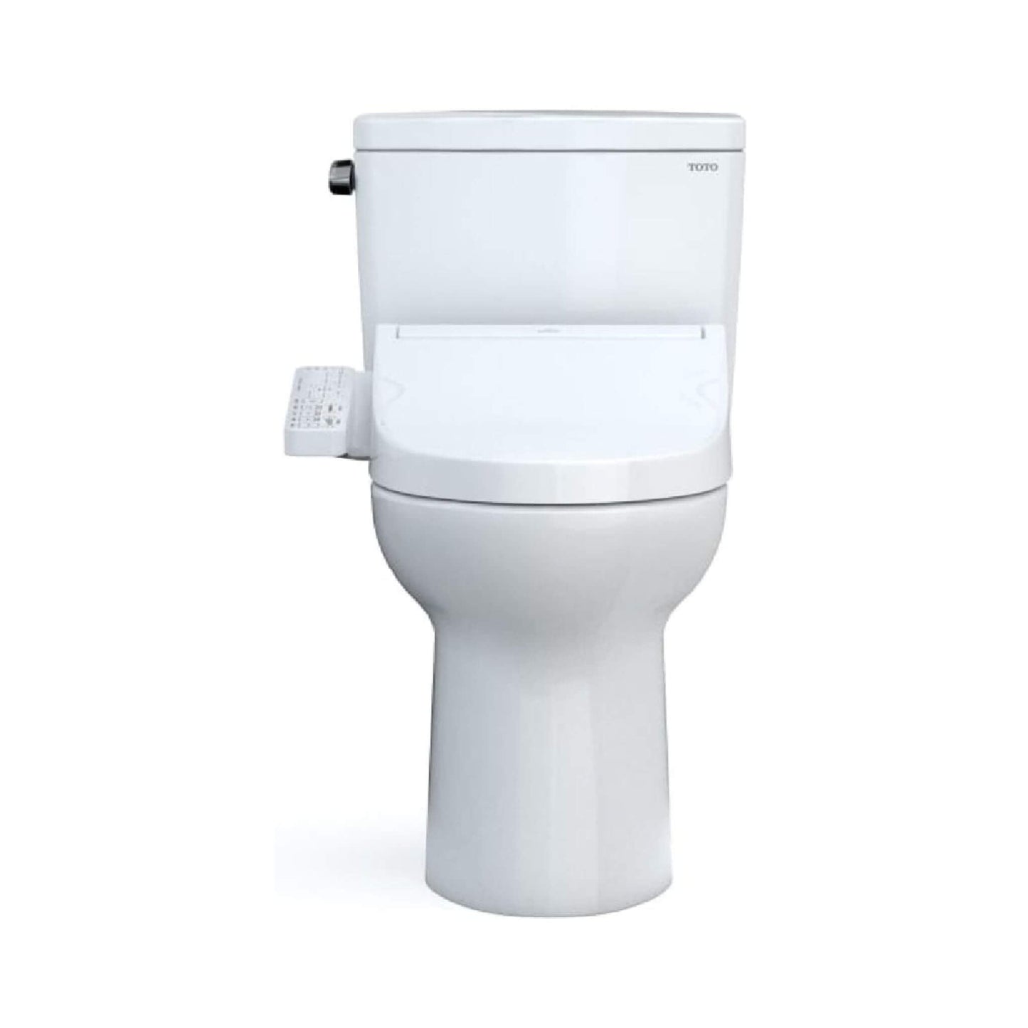 TOTO Drake Washlet C2 And 1.28 GPF Left Hand Lever with Elongated Universal Height Bidet Toilet