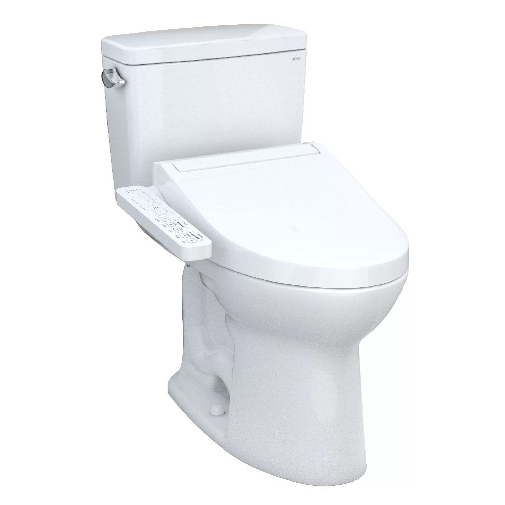 TOTO Drake Washlet C2 with 1.6 GPF Universal Height Elongated Toilet
