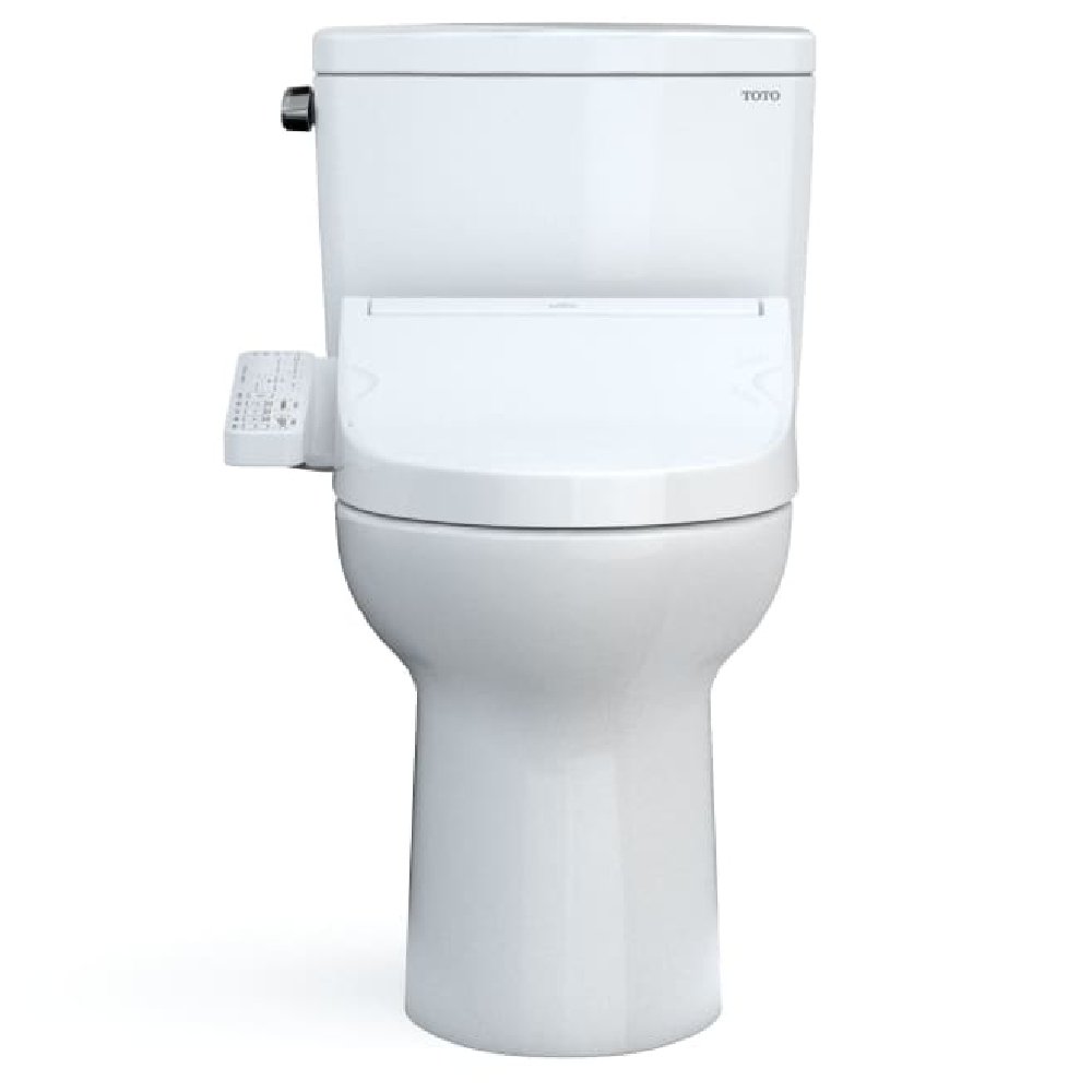 TOTO Drake Washlet C2 with 1.6 GPF Universal Height Elongated Toilet