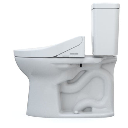 TOTO Drake Washlet C2 with 1.6 GPF Universal Height Elongated Toilet