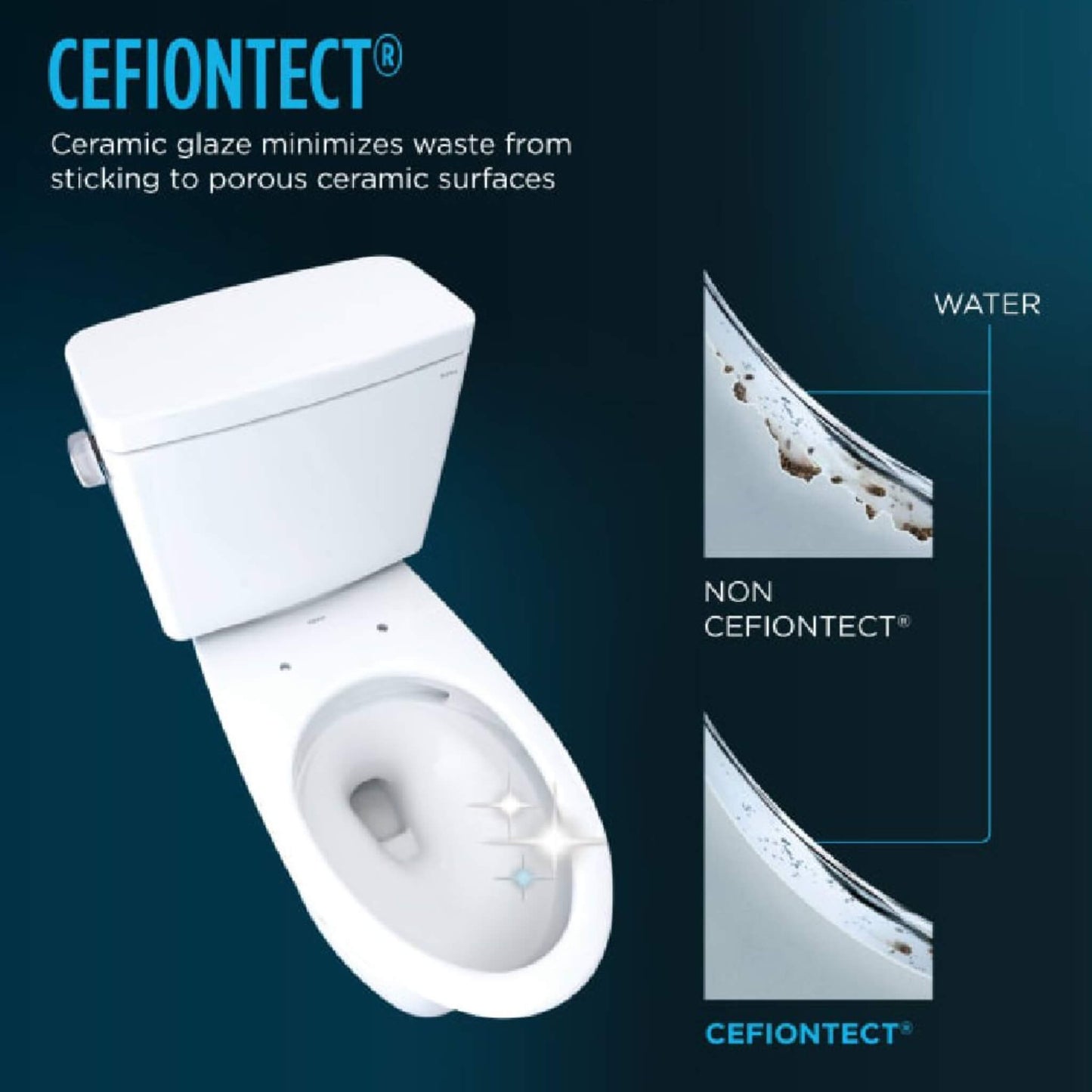 TOTO Drake Washlet C2 with 1.6 GPF Universal Height Bidet Toilet with Left Hand Lever